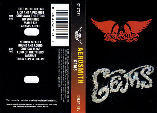 Aerosmith : Gems (Cass, Comp, RE)