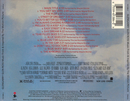 Various : Glengarry Glen Ross (Music From & Inspired By The Motion Picture) (CD, Album)