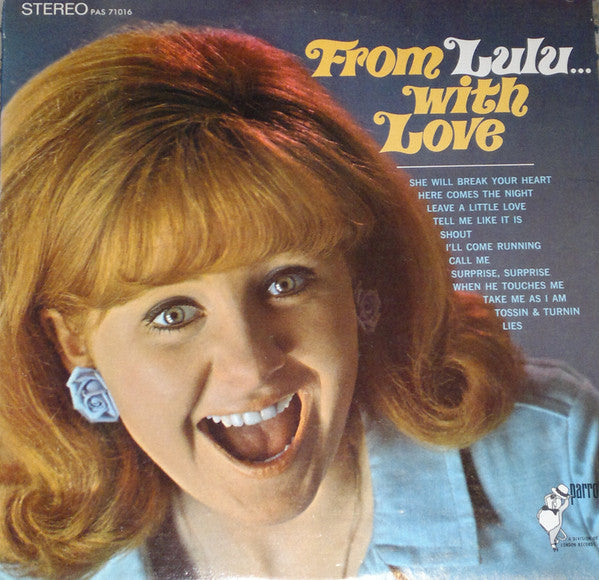 Lulu : From Lulu...With Love (LP, Album)