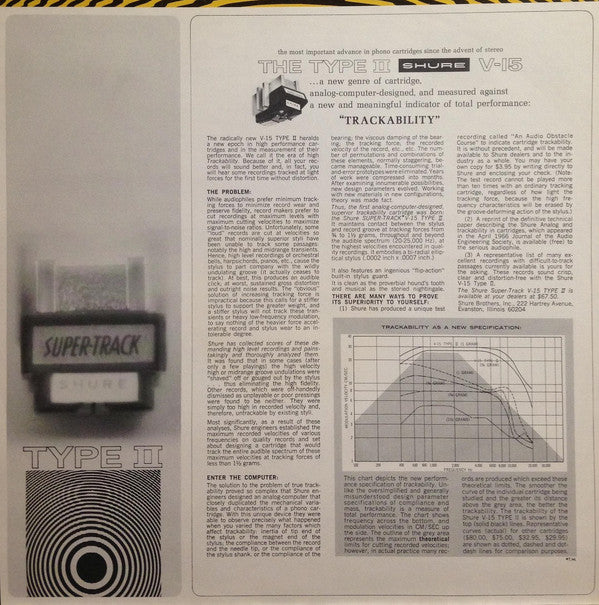 No Artist : An Audio Obstacle Course - Shure Trackability Test Record (LP, RP)