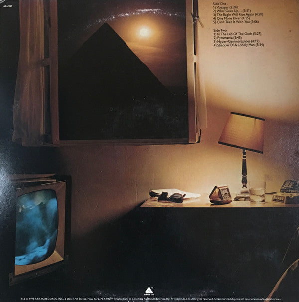 The Alan Parsons Project : Pyramid (LP, Album, RE, Blu)