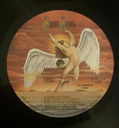 Led Zeppelin : Coda (LP, Album)