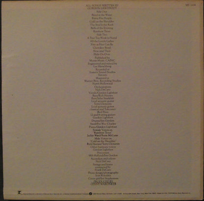 Gordon Lightfoot : Cold On The Shoulder (LP, Album)