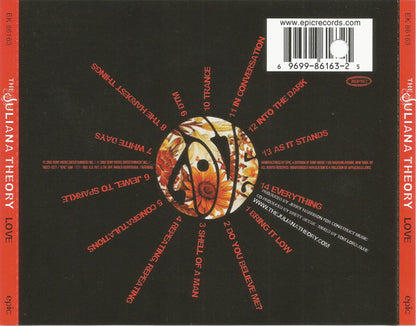 The Juliana Theory : Love (CD, Album, Enh, Son)