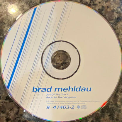 Brad Mehldau : Art Of The Trio 4 - Back At The Vanguard (CD, Album)
