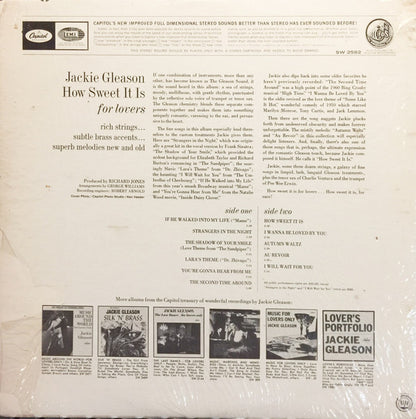 Jackie Gleason : How Sweet It Is For Lovers (LP, Album)