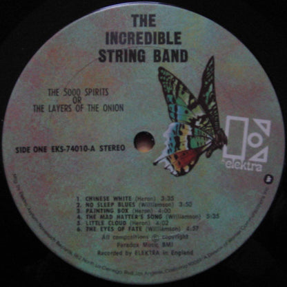 The Incredible String Band : The 5000 Spirits Or The Layers Of The Onion (LP, Album, RE, Pit)