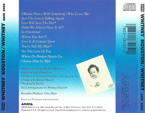 Buy Whitney Houston : Whitney (CD, Album) Online for a great price
