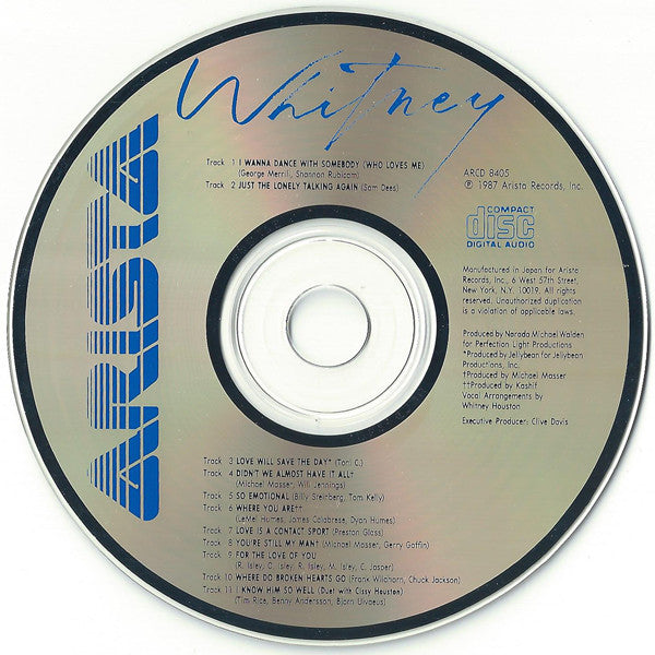 Buy Whitney Houston : Whitney (CD, Album) Online for a great price
