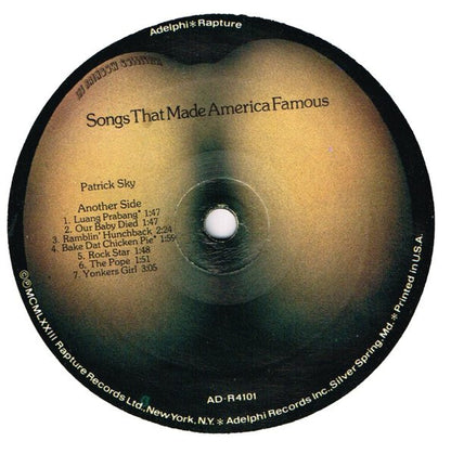 Patrick Sky : Songs That Made America Famous (LP, Album)