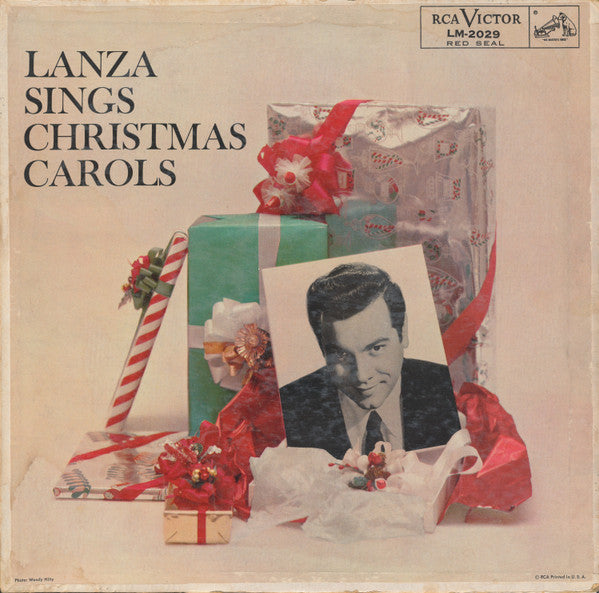 Mario Lanza : Lanza Sings Christmas Carols (LP, Album)