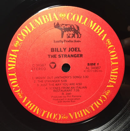 Billy Joel : The Stranger (LP, Album, RE)