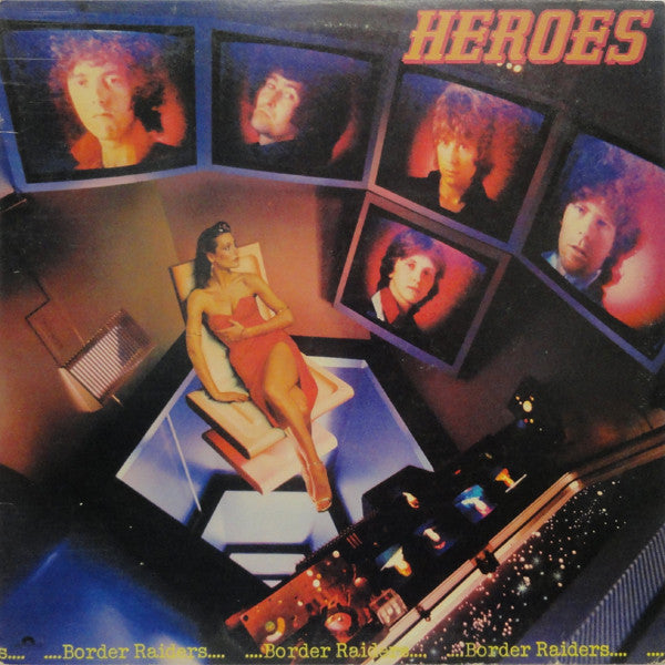 Heroes (6) : Border Raiders (LP, Album, Promo)