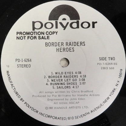 Heroes (6) : Border Raiders (LP, Album, Promo)