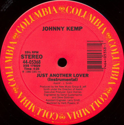 Johnny Kemp : Just Another Lover (12")
