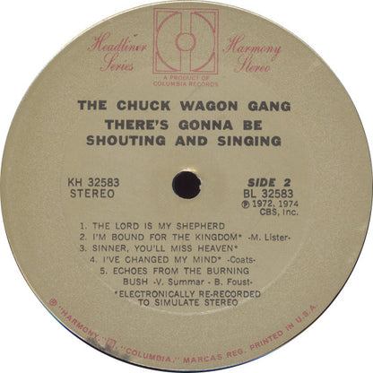 Chuck Wagon Gang : There's Gonna Be Shouting And Singing (LP, Album)