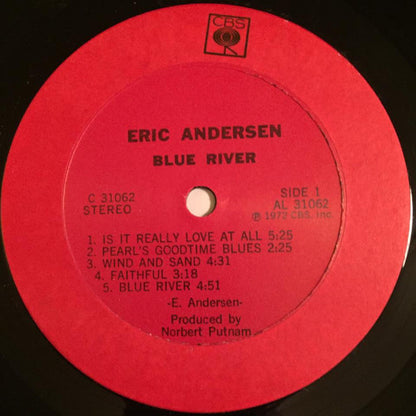Eric Andersen (2) : Blue River (LP, Album)