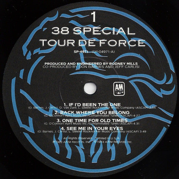 38 Special (2) : Tour De Force (LP, Album)