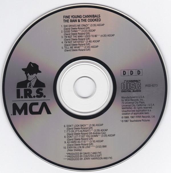 Fine Young Cannibals : The Raw & The Cooked (CD, Album)