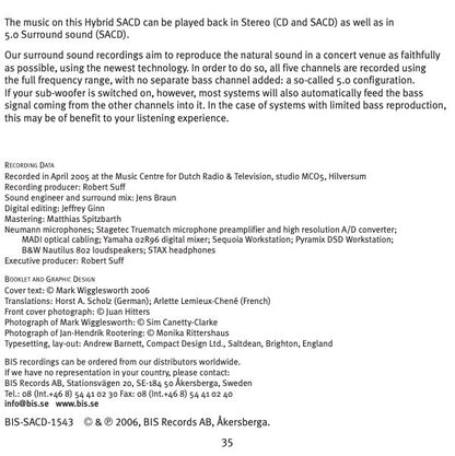 Dmitri Shostakovich, Radio Filharmonisch Orkest, Jan-Hendrik Rootering, Mark Wigglesworth : Symphony No. 13 "Babi Yar" (SACD, Hybrid, Multichannel, Album)