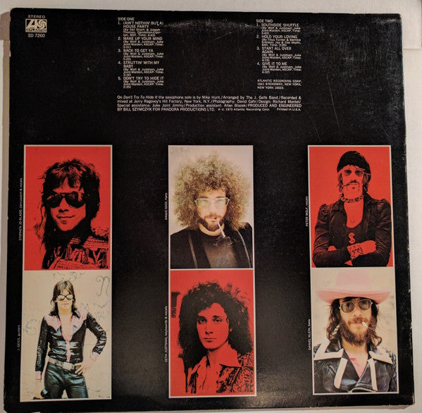 The J. Geils Band : Bloodshot (LP, Album, PR )