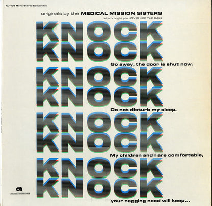 The Medical Mission Sisters And Friends : Knock, Knock (LP, Album, Mono)