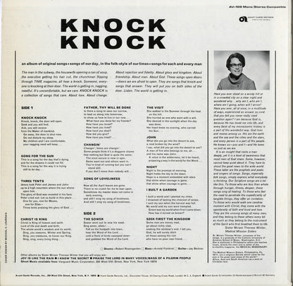 The Medical Mission Sisters And Friends : Knock, Knock (LP, Album, Mono)