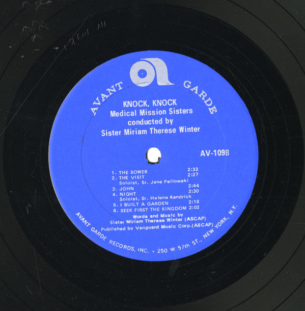 The Medical Mission Sisters And Friends : Knock, Knock (LP, Album, Mono)