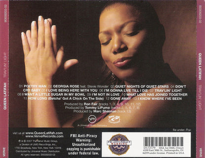 Queen Latifah : Trav'lin' Light (CD, Album)