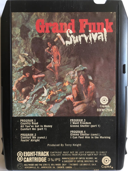 Grand Funk Railroad : Survival (8-Trk, Album)