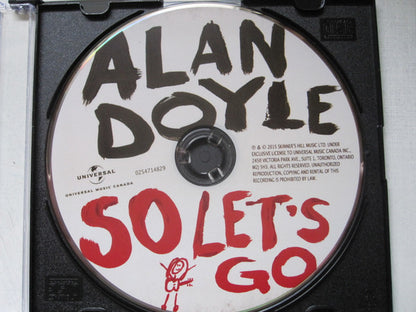 Alan Doyle : So Let's Go (CD, Album)