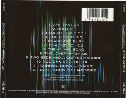 Savage Garden : Affirmation (CD, Album)