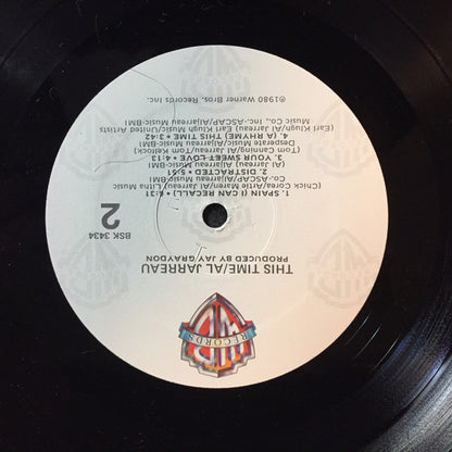 Al Jarreau : This Time (LP, Album)