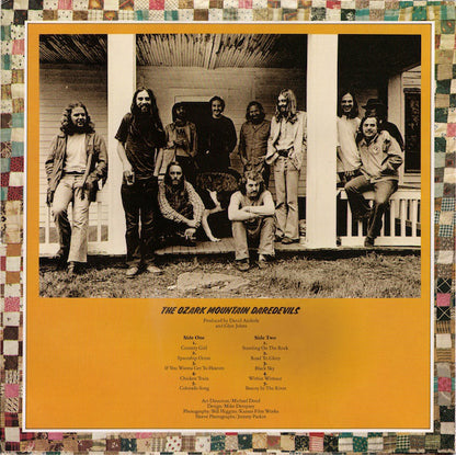 The Ozark Mountain Daredevils : The Ozark Mountain Daredevils (LP, Album, Ter)