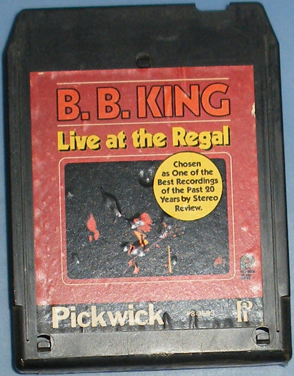 B.B. King : Live At The Regal (8-Trk, Album, RE)