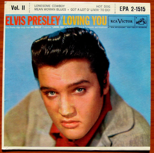 Elvis Presley With The Jordanaires :  Loving You Vol. II (7", EP, Roc)