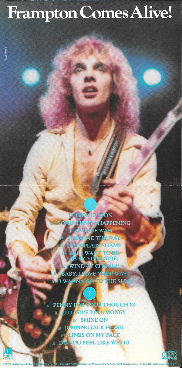 Peter Frampton : Frampton Comes Alive! (2xCD, Album, RE)