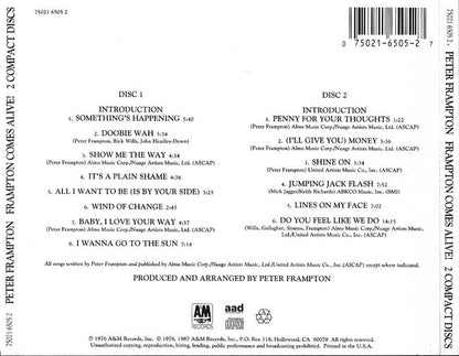 Peter Frampton : Frampton Comes Alive! (2xCD, Album, RE)
