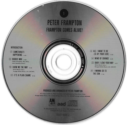 Peter Frampton : Frampton Comes Alive! (2xCD, Album, RE)