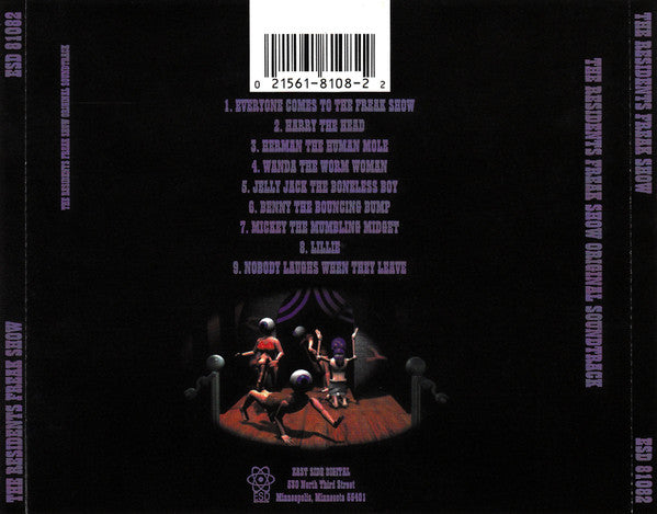 The Residents : Freak Show (Original Soundtrack) (CD, Album)