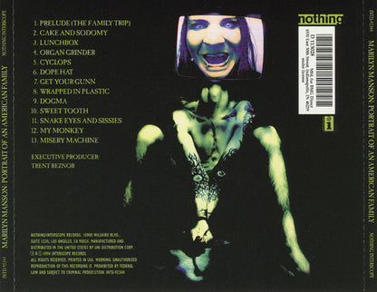 Marilyn Manson : Portrait Of An American Family (CD, Album, Club)