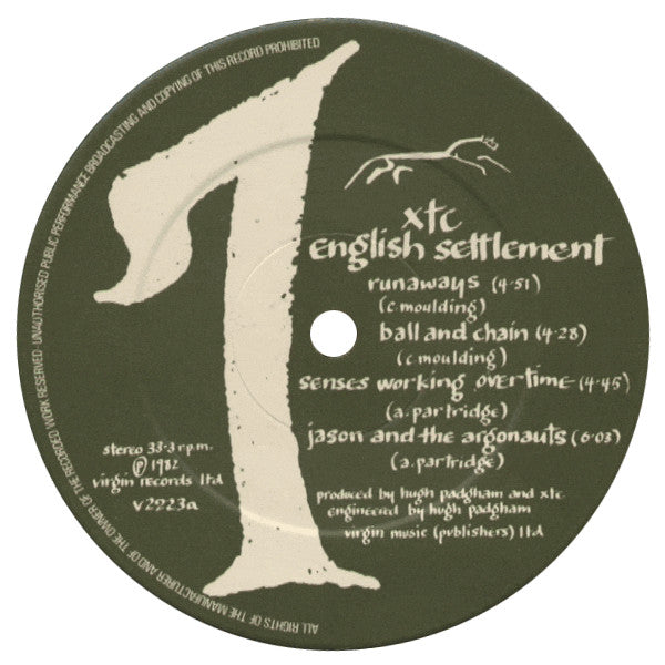XTC : English Settlement (2xLP, Album, RP)